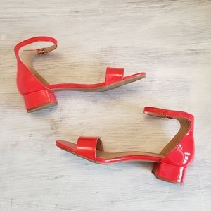 Old Navy Patent Leather Low Heel Red